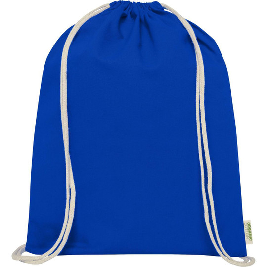 Sac refermable à cordon Odisha de 5 L bio certifié OCS 140 g/m²   - EgotierPro 120781