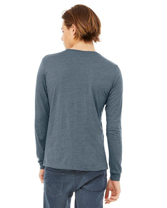 Bella+Canvas 3501CVC - T-Shirt unisexe à manches longues en jersey CVC