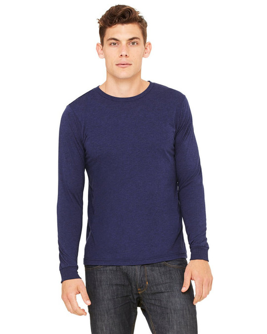 Bella+Canvas 3513 - T-Shirt unisexe à manches longues en Triblend