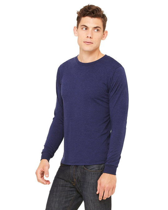 Bella+Canvas 3513 - T-Shirt unisexe à manches longues en Triblend