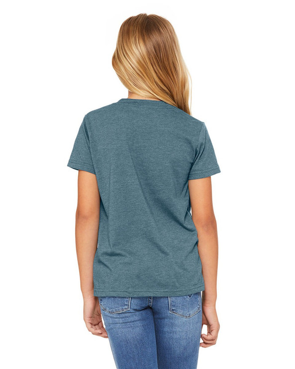Bella+Canvas 3001YCV - T-shirt en jersey CVC pour les jeunes