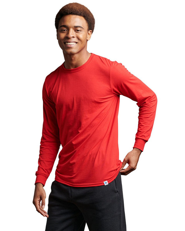 Russell Athletic 64LTTM - Unisex Essential Performance Long-Sleeve T-Shirt
