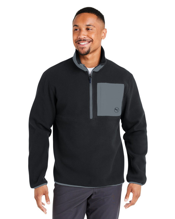 Puma Golf 628407 - Men's Fleece Quarter-Zip