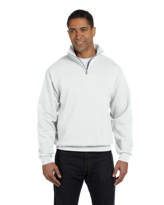 Jerzees 995M - Chandail à col cadet NuBlend® à glissière quart de tour pour adultes