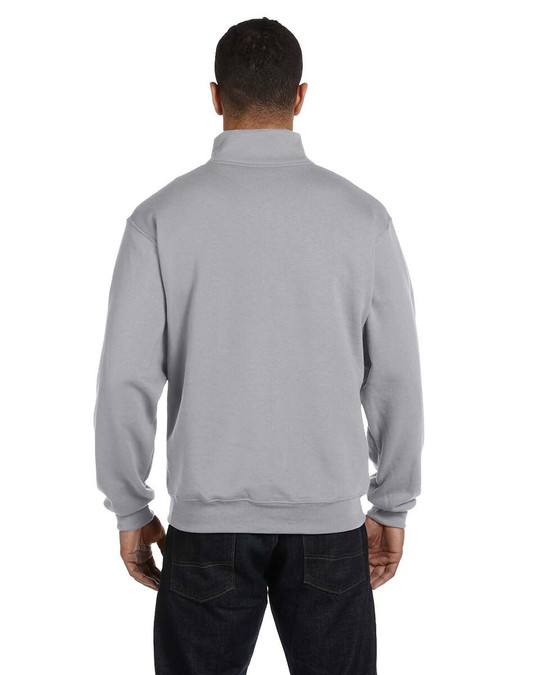 Jerzees 995M - Chandail à col cadet NuBlend® à glissière quart de tour pour adultes