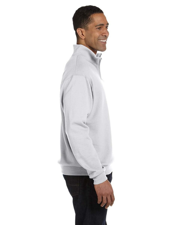 Jerzees 995M - Adult NuBlend® Quarter-Zip Cadet Collar Sweatshirt