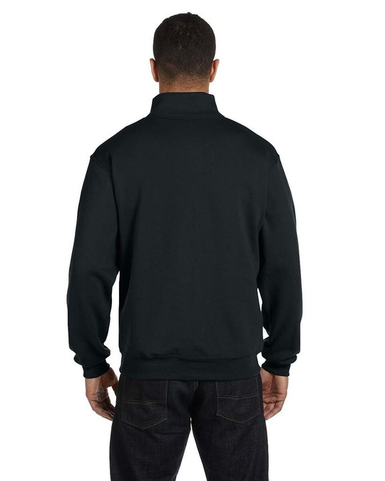 Jerzees 995M - Chandail à col cadet NuBlend® à glissière quart de tour pour adultes