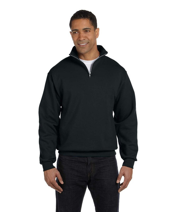 Jerzees 995M - Adult NuBlend® Quarter-Zip Cadet Collar Sweatshirt