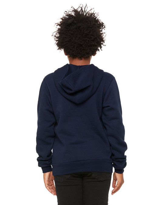 Bella+Canvas 3719Y - Sweat à capuche en polaire éponge pour les jeunes
