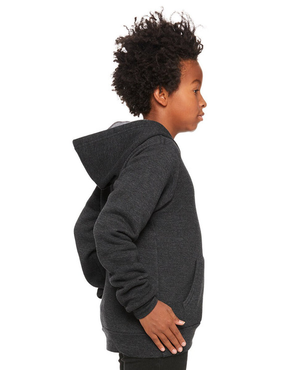 Bella+Canvas 3719Y - Youth Sponge Fleece Pullover Hooded Sweatshirt
