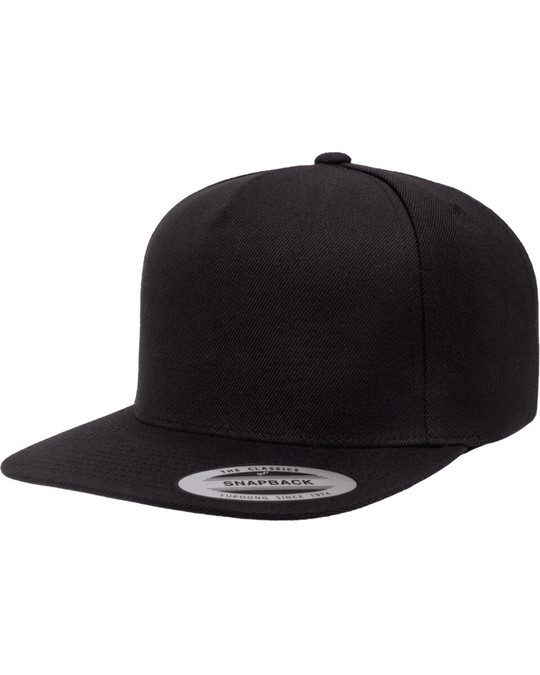 YP Classics YP5089 - Adult Flat Visor Classic Snapback Cap
