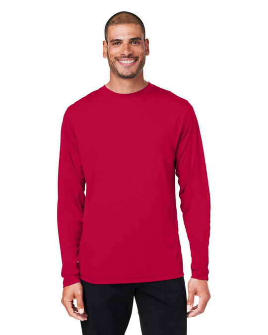 CORE365 CE10L - T-Shirt unisexe Capital Long-Sleeve Performance
