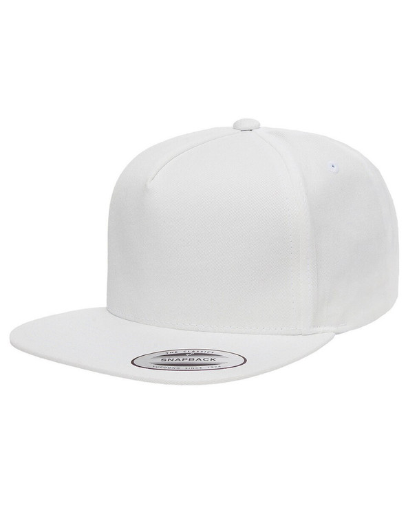 YP Classics Y6007 - Adult Cotton Twill Snapback Cap