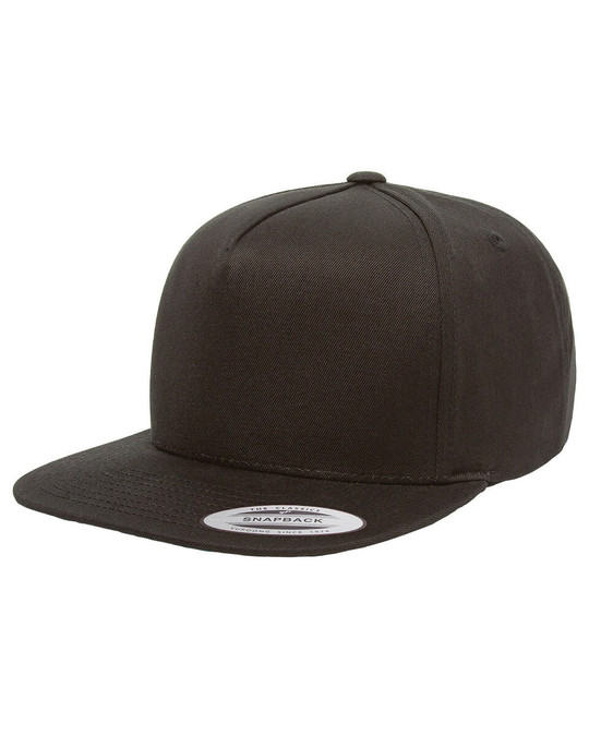 YP Classics Y6007 - Adult Cotton Twill Snapback Cap