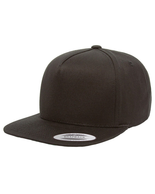 YP Classics Y6007 - Adult Cotton Twill Snapback Cap