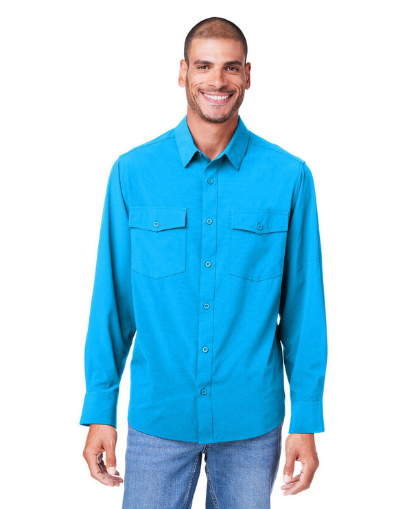 Core365 CE510L - Men's Ultra UVP® Long-Sleeve Marina Shirt