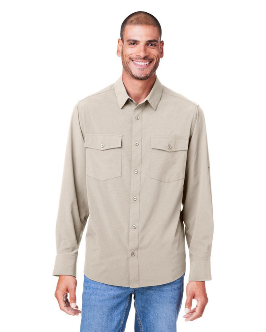 Core365 CE510L - Men's Ultra UVP® Long-Sleeve Marina Shirt
