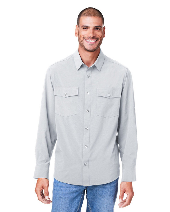 Core365 CE510L - Men's Ultra UVP® Long-Sleeve Marina Shirt