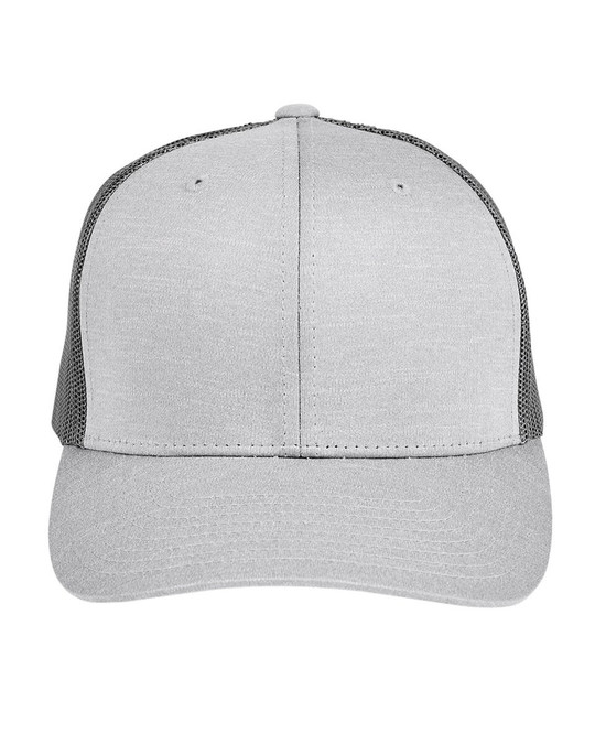 Team 365 TT802 - by Yupoong® Adult Zone Sonic Heather Trucker Cap