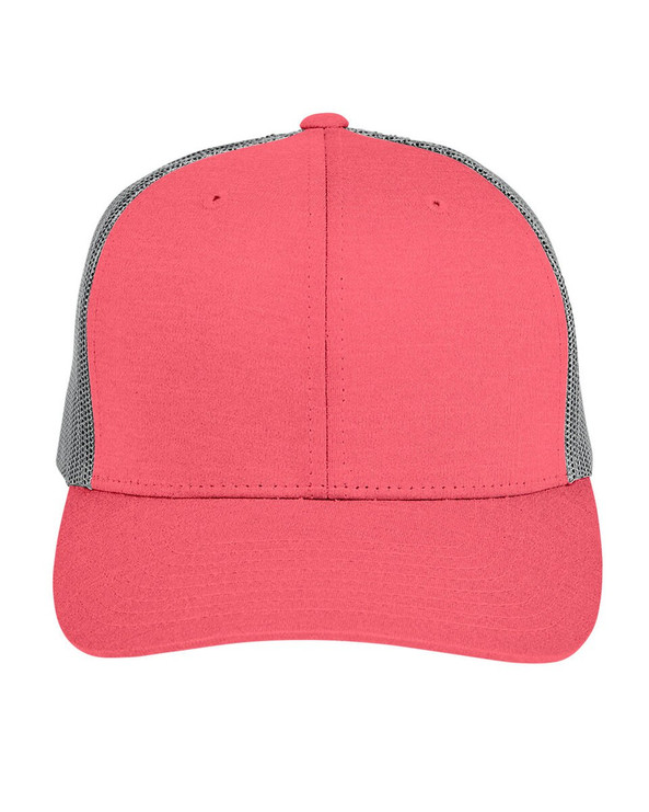 Team 365 TT802 - by Yupoong® Adult Zone Sonic Heather Trucker Cap