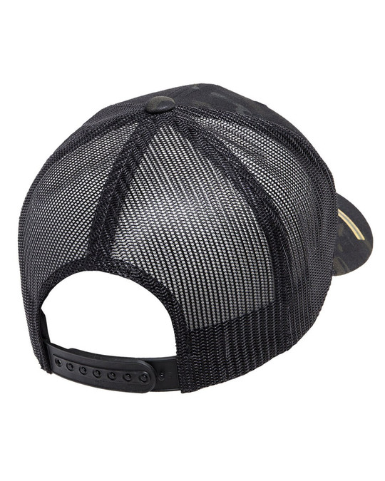 YP Classics 6606MC - Casquette Retro Trucker Multicam® Snapback