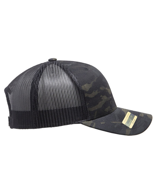 YP Classics 6606MC - Casquette Retro Trucker Multicam® Snapback