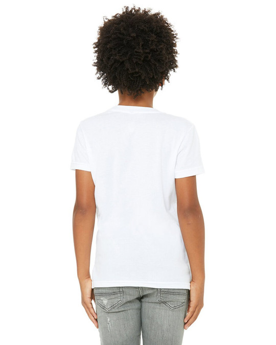Bella+Canvas 3001YCV - T-shirt en jersey CVC pour les jeunes