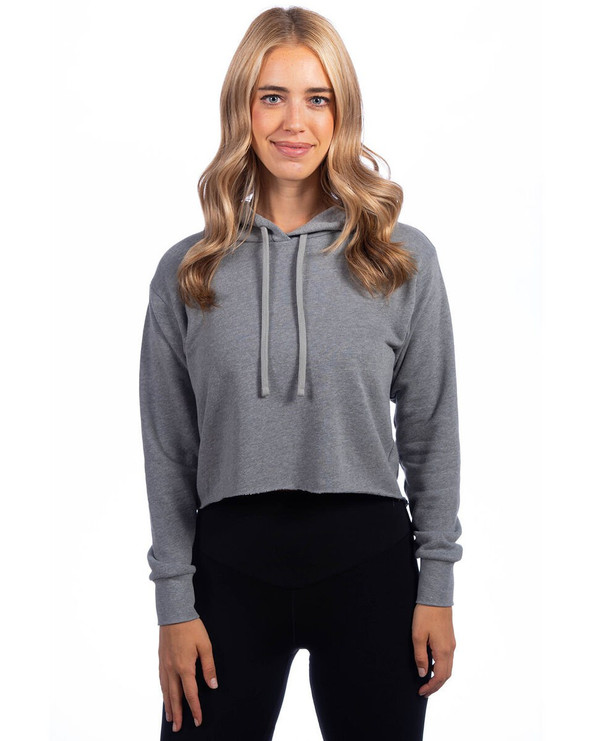 Next Level 9384 - Ladies Laguna Cropped Pullover Hooded Sweatshirt