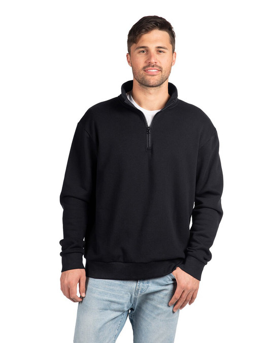 Next Level 9643 - Quarter-Zip polaire unisexe