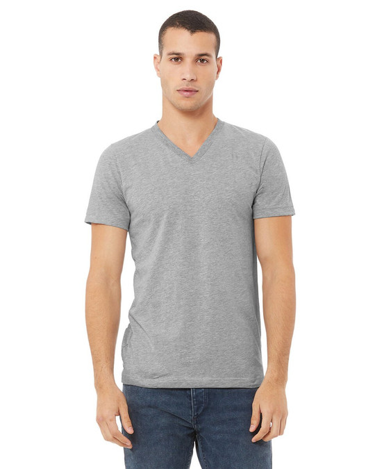 Bella+Canvas 3005CVC - Unisex CVC Jersey V-Neck T-Shirt