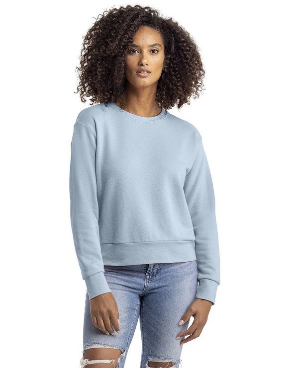 Next Level 9084 - Ladies Laguna Sueded Sweatshirt