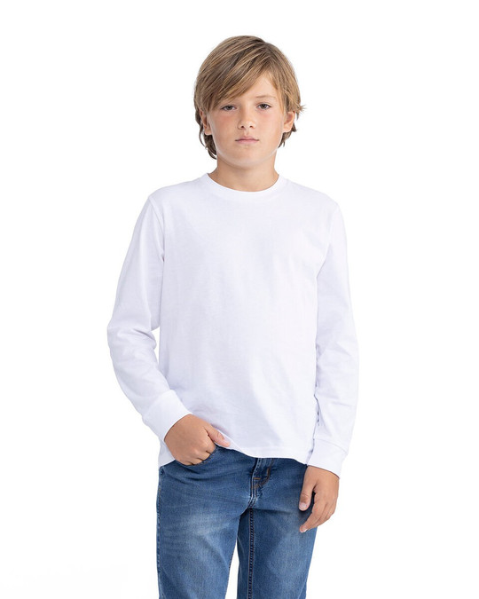 Next Level 3311NL - T-shirt à manches longues en coton pour les jeunes