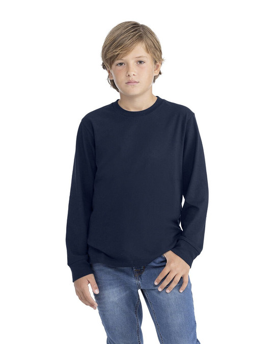 Next Level 3311NL - T-shirt à manches longues en coton pour les jeunes
