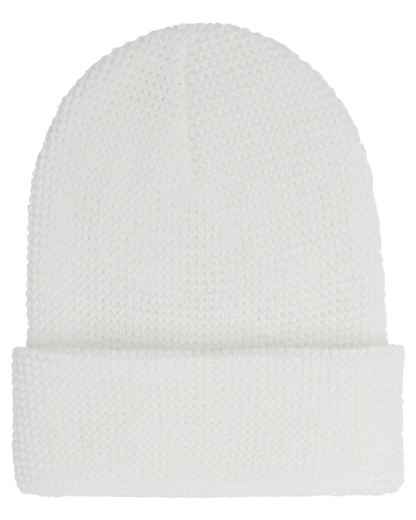 YP Classics 2501KC - Waffle Cuffed Knit Beanie