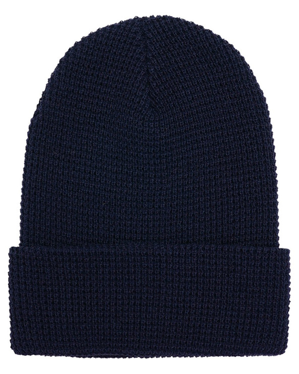 YP Classics 2501KC - Waffle Cuffed Knit Beanie