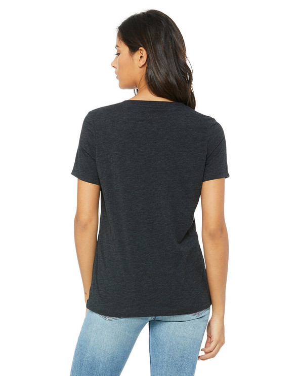 Bella+Canvas 6415 - Ladies Relaxed Triblend V-Neck T-Shirt