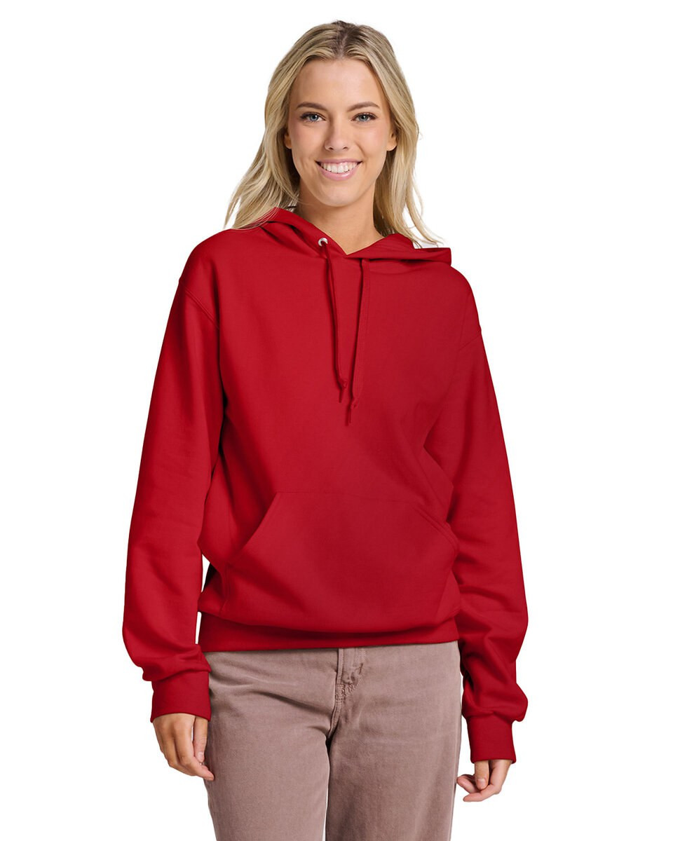 Jerzees IC49MR - Unisex Ultimate CVC Ring-Spun Hooded Sweatshirt