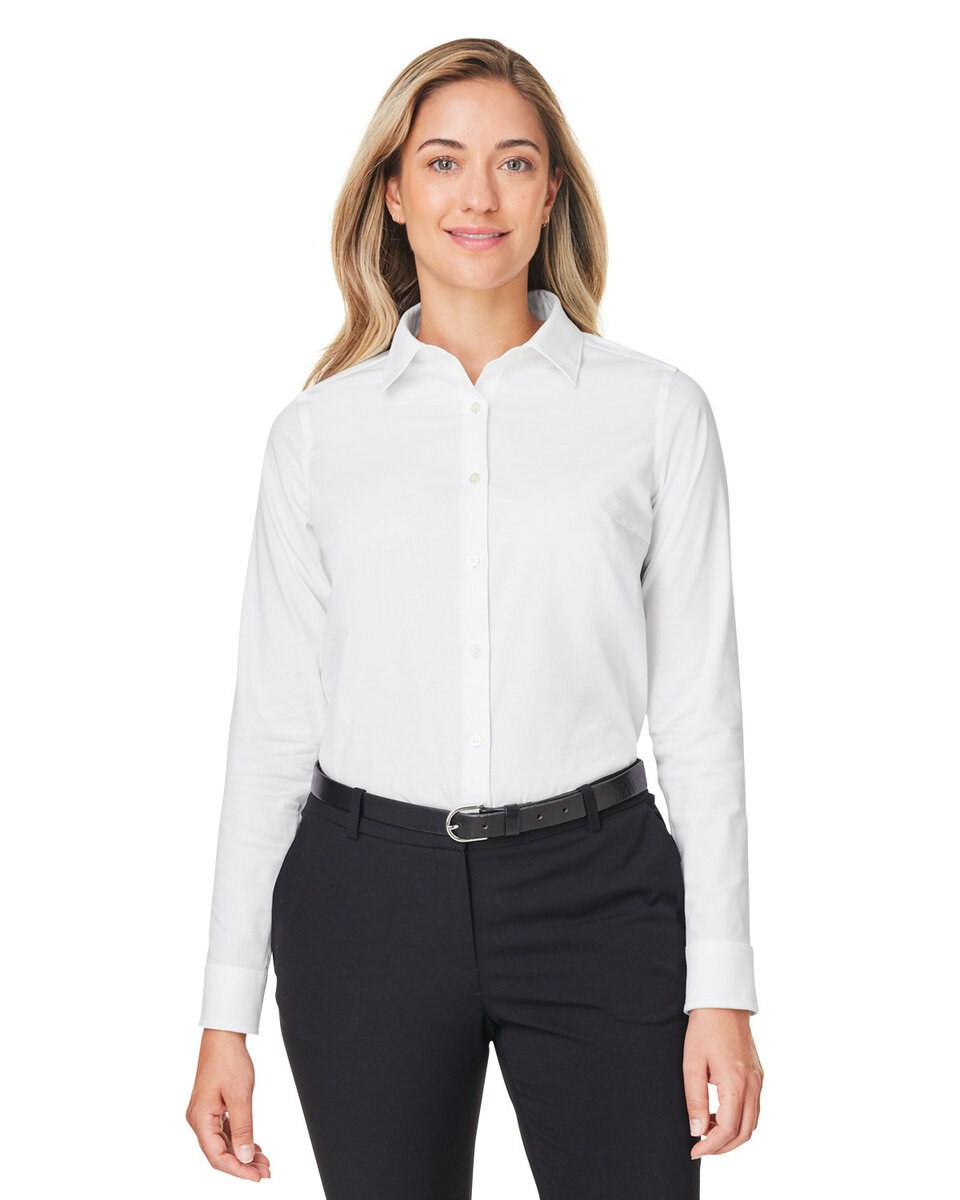 Devon & Jones DG505W - CrownLux Performance® Ladies Spencer Poplin Shirt