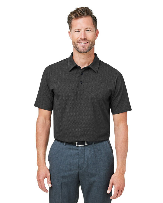 Devon & Jones DG101 - Polo Geo Crownlux Performance® pour hommes