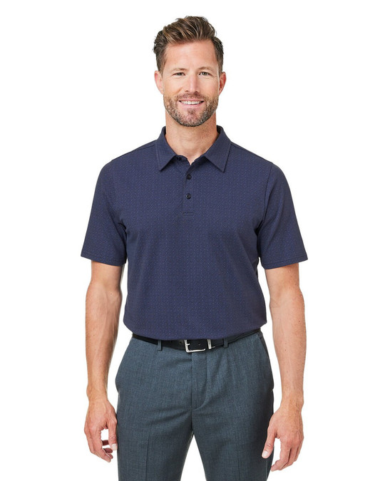 Devon & Jones DG101 - Polo Geo Crownlux Performance® pour hommes