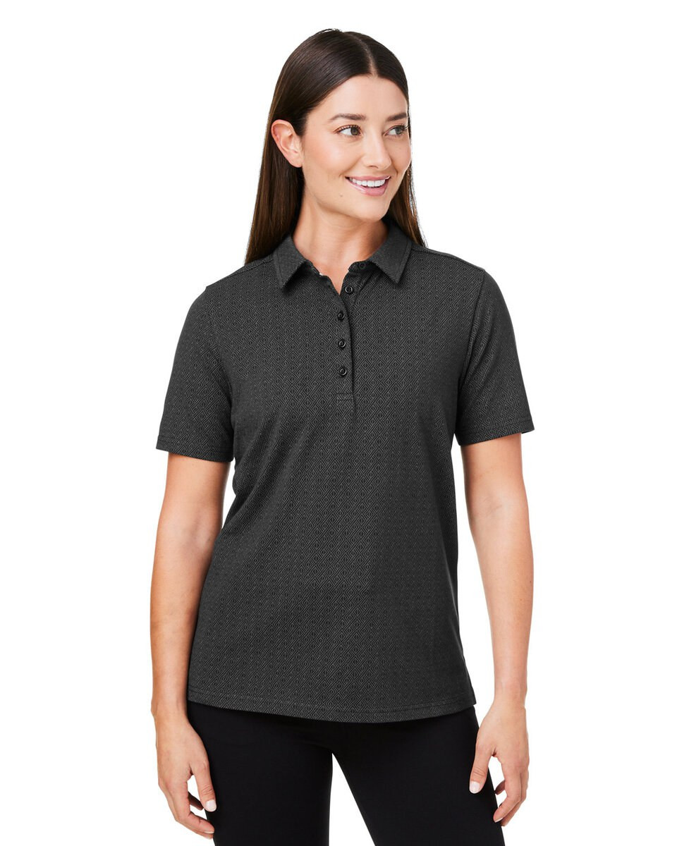 Devon & Jones DG101W - Crownlux Performance® Polo Geo pour dames