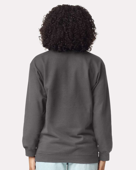Gildan SF008 - Sweatshirt unisexe Softstyle Midweight Fleece Quarter-Zip
