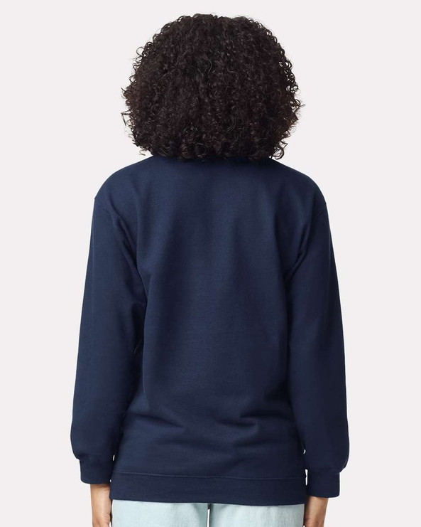 Gildan SF008 - Sweatshirt unisexe Softstyle Midweight Fleece Quarter-Zip