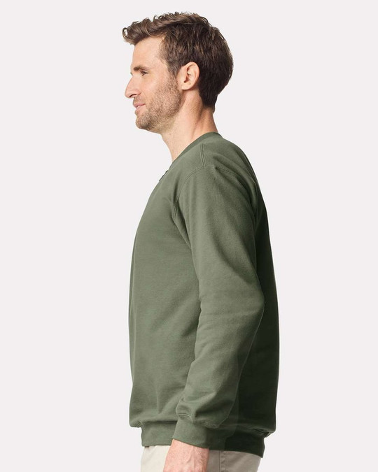 Gildan SF008 - Sweatshirt unisexe Softstyle Midweight Fleece Quarter-Zip