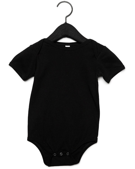 Bella+Canvas 100B - Combinaison à manches courtes en jersey pour bébé