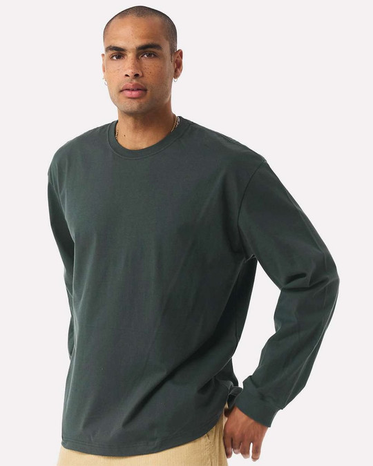 Bella+Canvas 4651 - Unisex 7.5 oz Heavyweight Long Sleeve T-Shirt