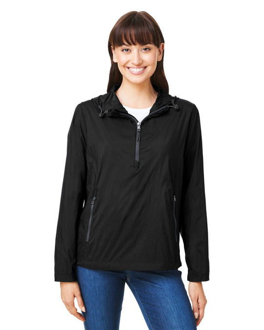 North End NE810W - Ladies Aura Lightweight Packable Anorak