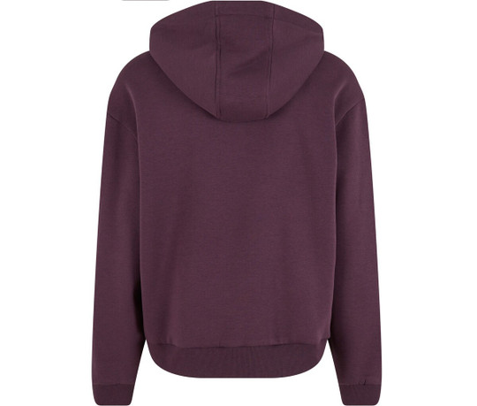 BUILD YOUR BRAND BY285 - FLUFFY ZIP HOODY