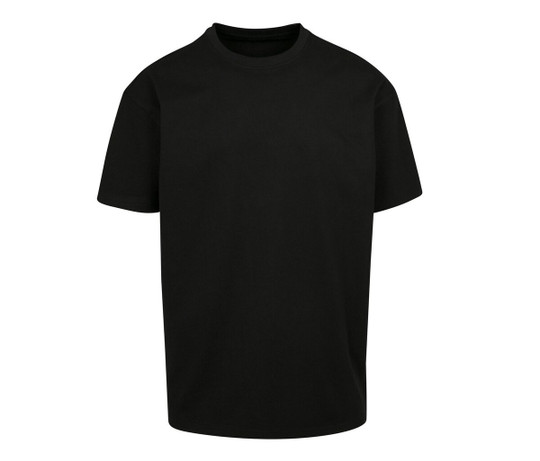 BUILD YOUR BRAND BY102S - ORGANIC HEAVY OVERSIZE TEE