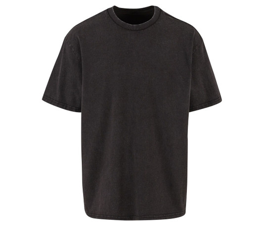 BUILD YOUR BRAND BY307 - STONEWASH HEAVY LOOSE TEE